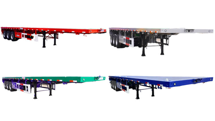 40ft Flatbed Trailer Ideas |  Semi Flatbed Trailer for Sale in Madagascar