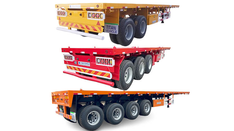 40ft Flatbed Trailer Ideas |  Semi Flatbed Trailer for Sale in Madagascar