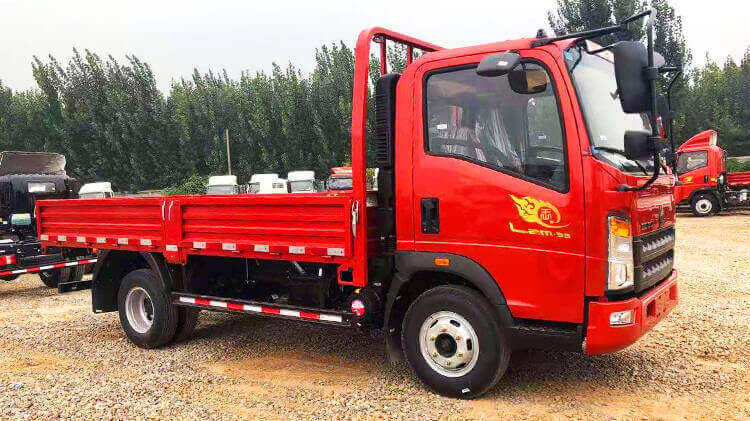 Howo 6x4 Light Duty Cargo Truck for Sale in Madagascar