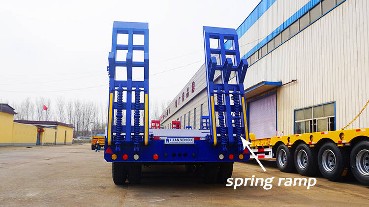 40ft 3 Axle Lowbed Truck for Sale in Madagasgar