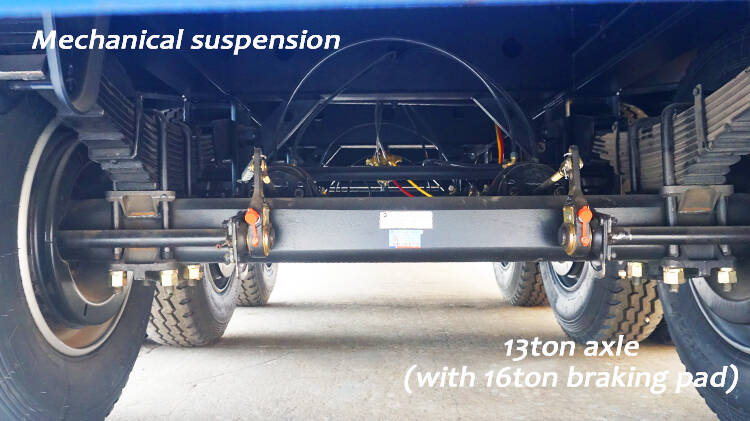 40ft 3 Axle Lowbed Truck for Sale in Madagasgar