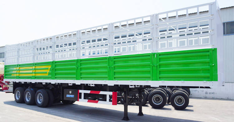3 Axle Livestock Trailer for Sale in Madagascar