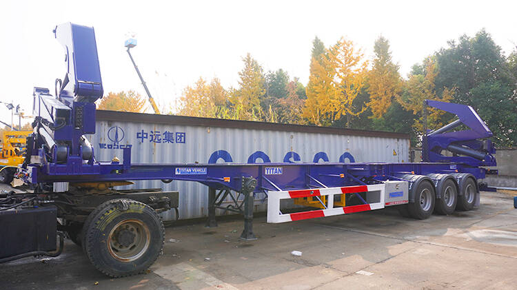 40ft Container Side Lifter Truck for Sale in Madagascar