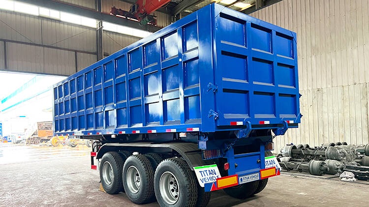 Tri Axle Tipper Trailer for Sale in Madagascar