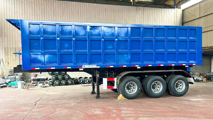 Tri Axle Tipper Trailer for Sale in Madagascar