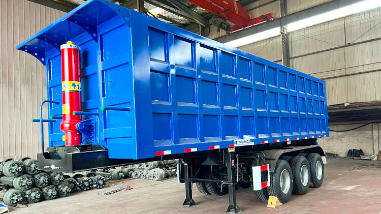 Tri Axle Tipper Trailer for Sale in Madagascar