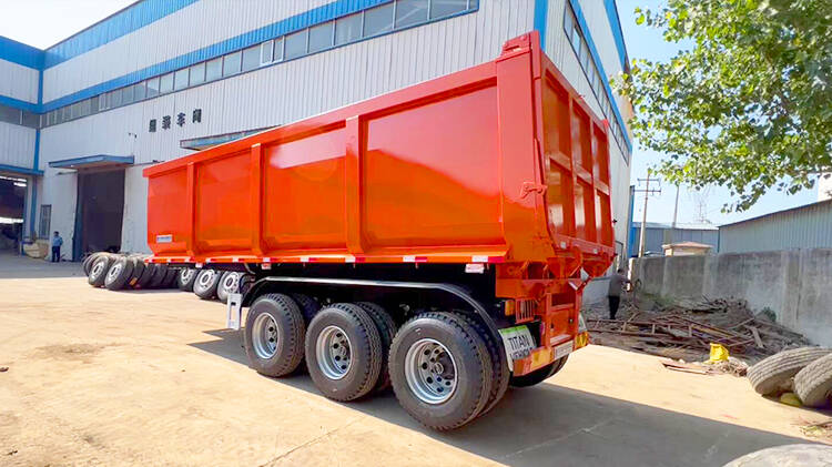 3 Axle Tip Trailer for Sale in Madagascar