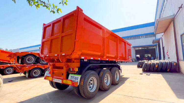 3 Axle Tip Trailer for Sale in Madagascar