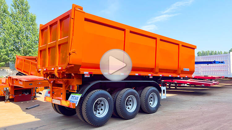 3 Axle Tip Trailer for Sale in Madagascar