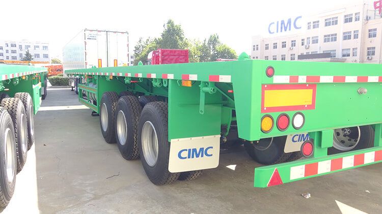 CIMC 40 Ft Flatbed Trailer for Sale in Madagascar