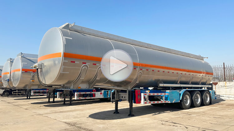 CIMC 49000 Liters Petrol Tanker Trailer for Sale in Madagascar