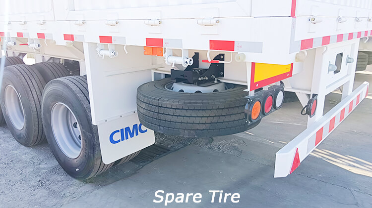 CIMC 3 Axle Fence Trailer for Sale in Madagascar