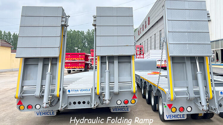 4 Axle Semi Lowbed trailer for Sale Price in Madagascar