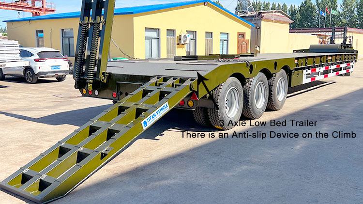 3 Axle Low Bed Semi Trailer - Low Loader for Sale Price in Madagascar