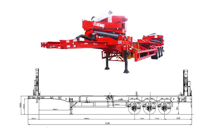 40 Ft Sideloader | Side Loader Trailer for Sale in Madagascar