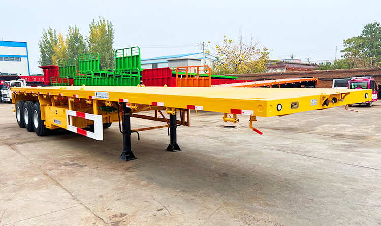 Semi Flatbed Trailer Trucks | Flatbed Truck Trailer for Sale in Madagascar